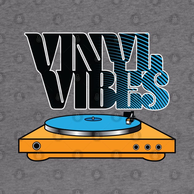 Vinyl Vibes Record PLayer by Roy J Designs